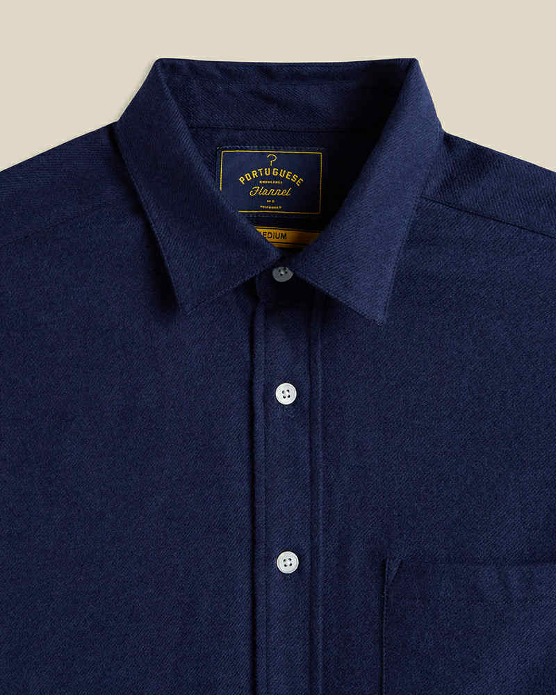 PORTUGUESE FLANNEL TECA 2.0 SHIRT - BLUE