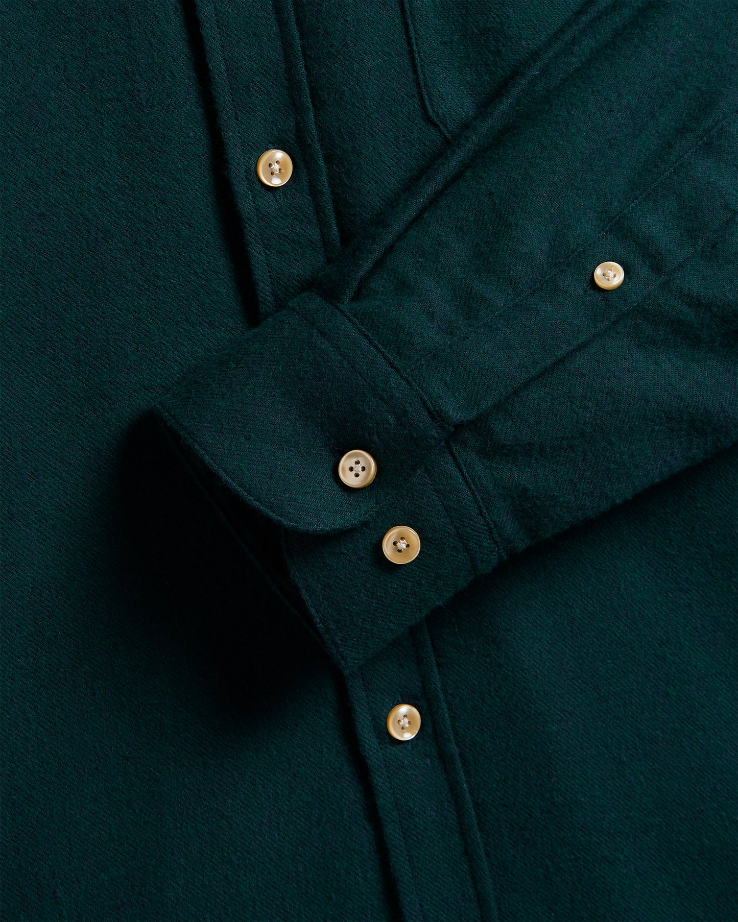 PORTUGUESE FLANNEL TECA SHIRT - GREEN