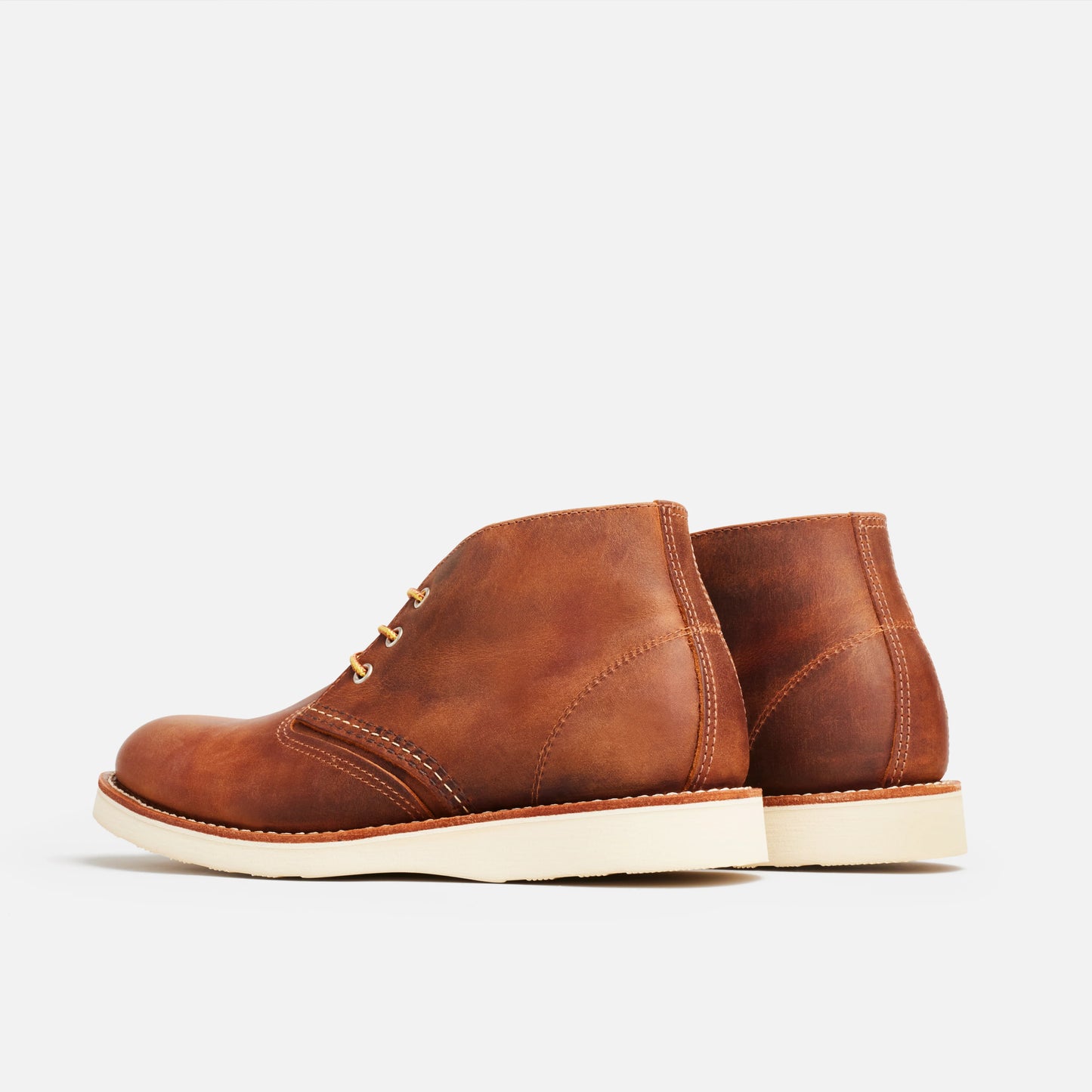 RED WING SHOES WORKS CHUKKA 3137 - COPPER ROUGH & TOUGH
