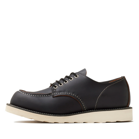 RED WING SHOES SHOP MOC TOE OXFORD 8090 - BLACK PRARIE