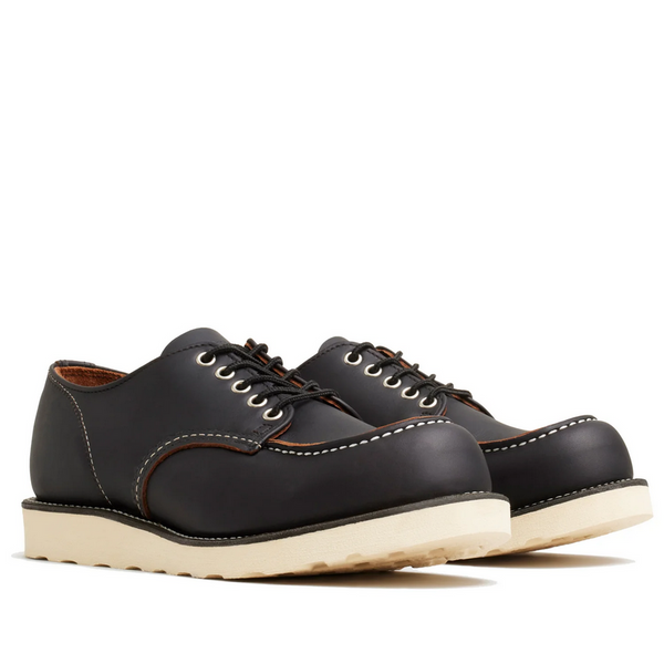 RED WING SHOES SHOP MOC TOE OXFORD 8090 - BLACK PRARIE