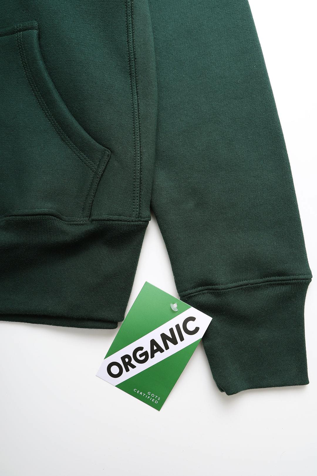 SERVICE WORKS 12 OZ SERVICE LOGO HOODIE - FOREST
