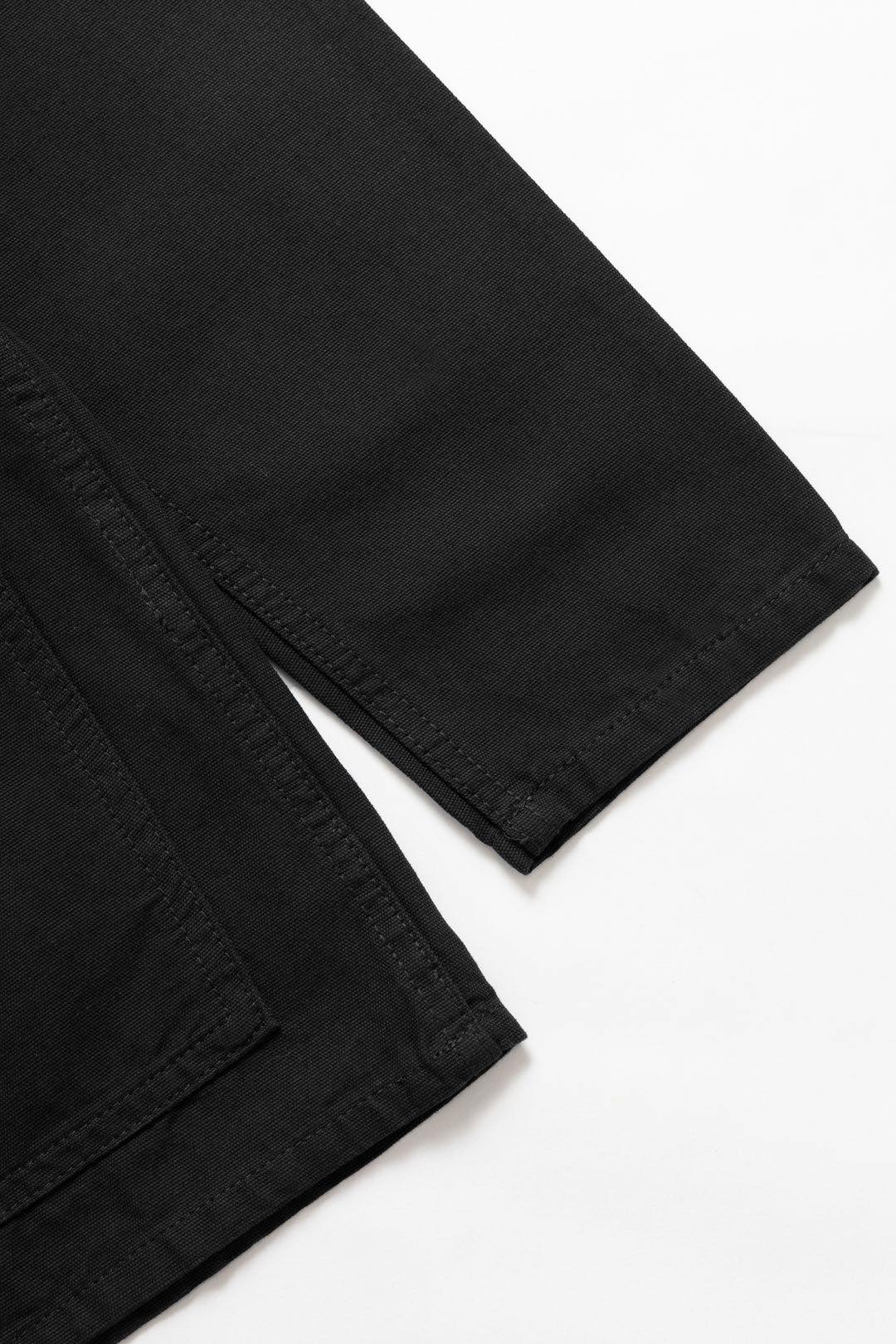 SERVICE WORKS CANVAS CHORE SHIRT - BLACK