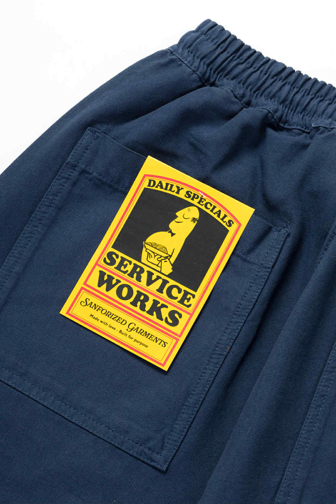 SERVICE WORKS CANVAS CHEF PANTS - DARK NAVY