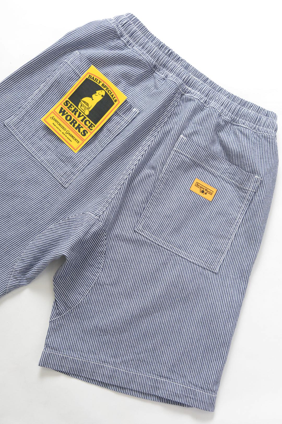 SERVICE WORKS CLASSIC CHEF SHORTS - HICKORY