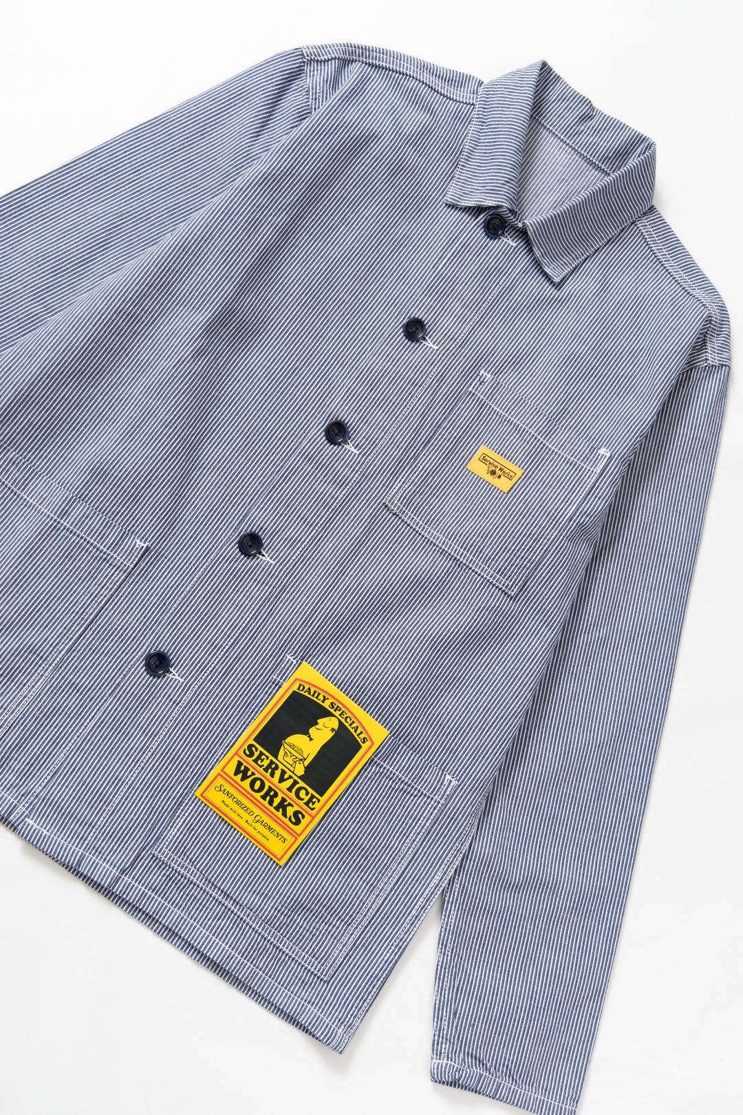 SERVICE WORKS CLASSIC CHORE SHIRT - HICKORY