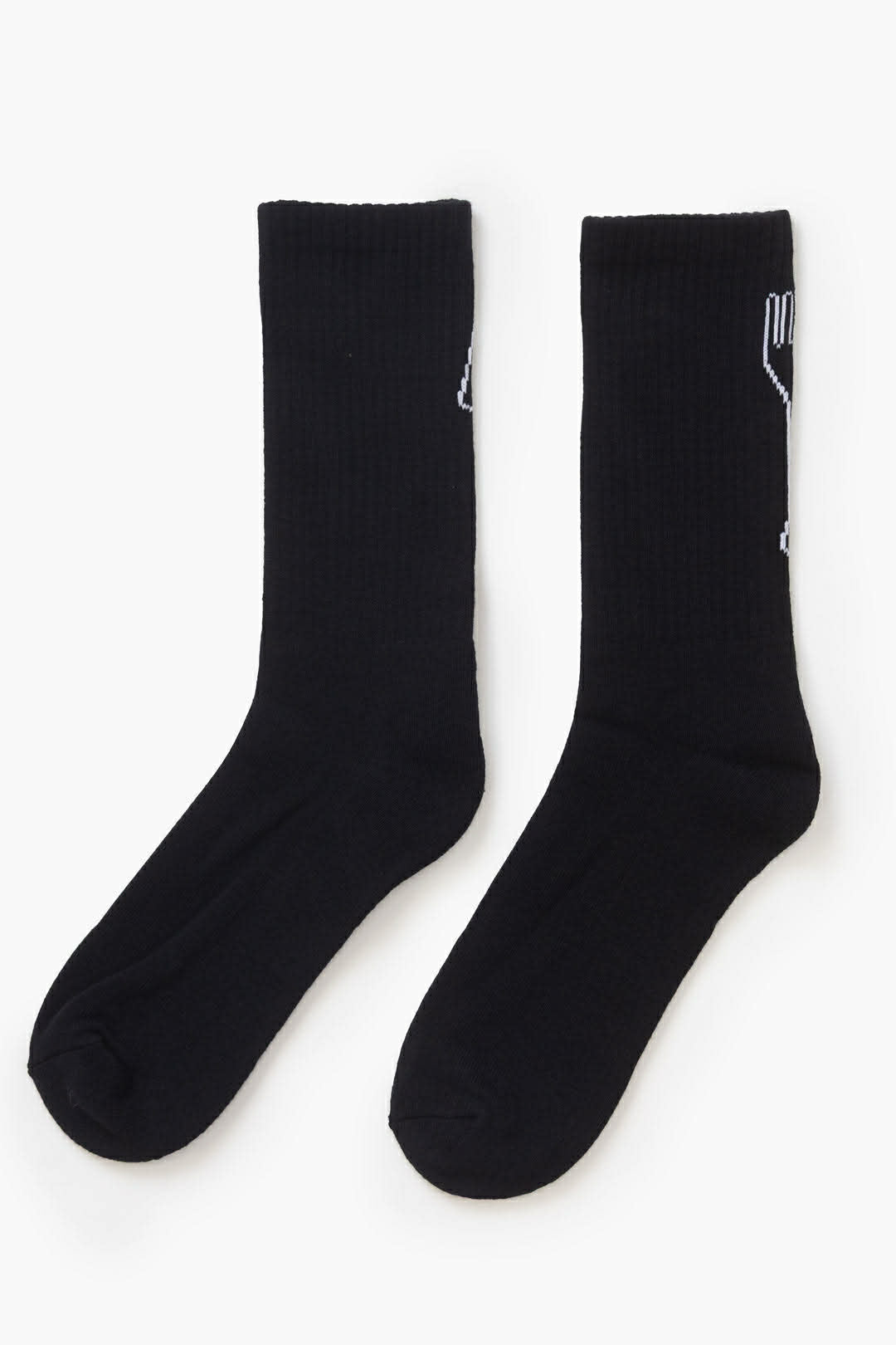 SERVICE WORKS KNIFE & FORK SOCKS - BLACK