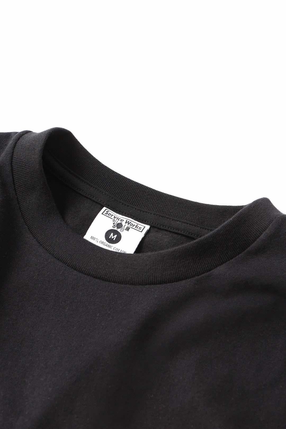 SERVICE WORKS ORGANIC CHEFSWEAR TEE - BLACK