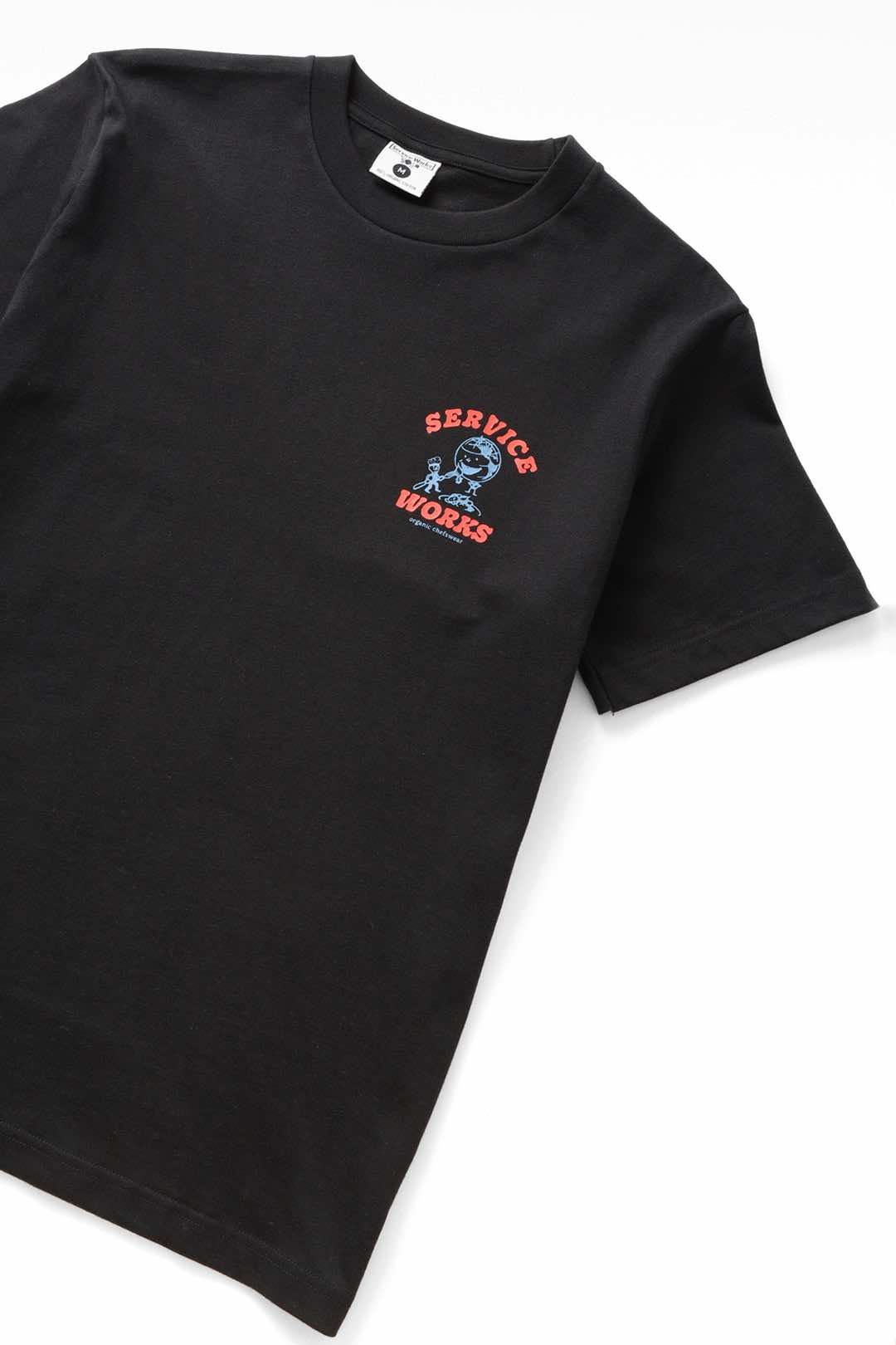 SERVICE WORKS ORGANIC CHEFSWEAR TEE - BLACK