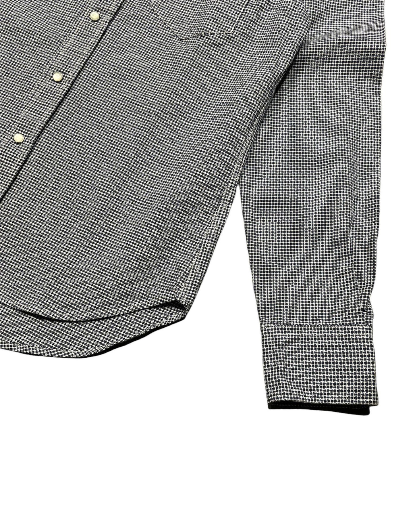 TELLASON COWBOY SHIRT PEPITA - BLUE