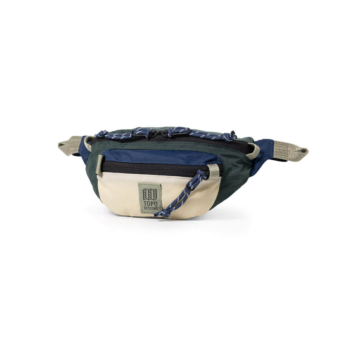 TOPO DESIGNS MOUNTAIN WAIST PACK - FOREST / BONE WHITE