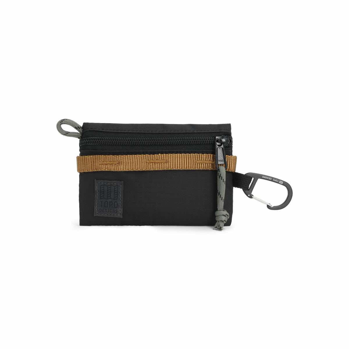 TOPO DESIGNS MOUNTAIN ACCESSORY BAG MICRO - BLACK / NEUTRAL