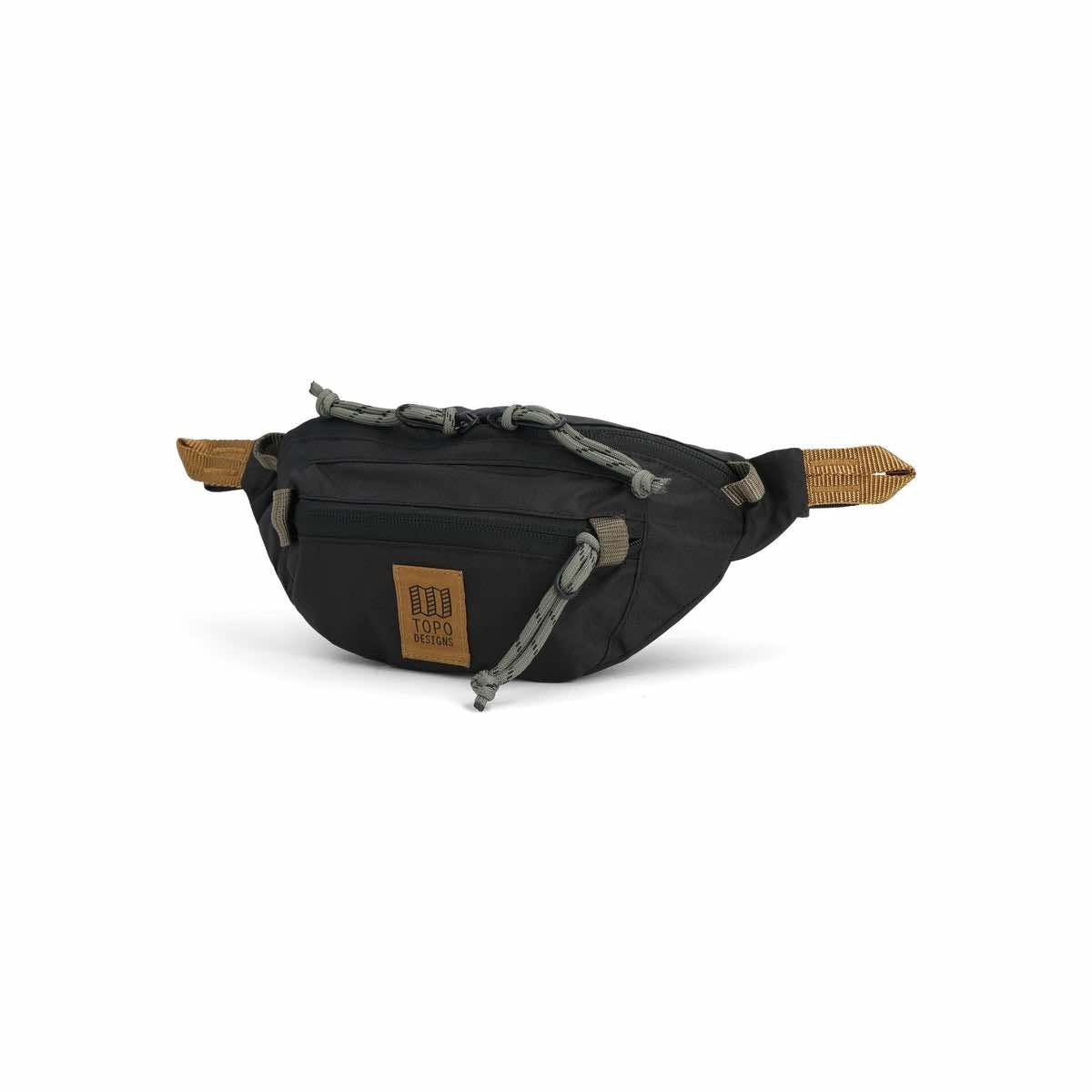 TOPO DESIGNS MOUNTAIN WAIST PACK - BLACK / NEUTRAL