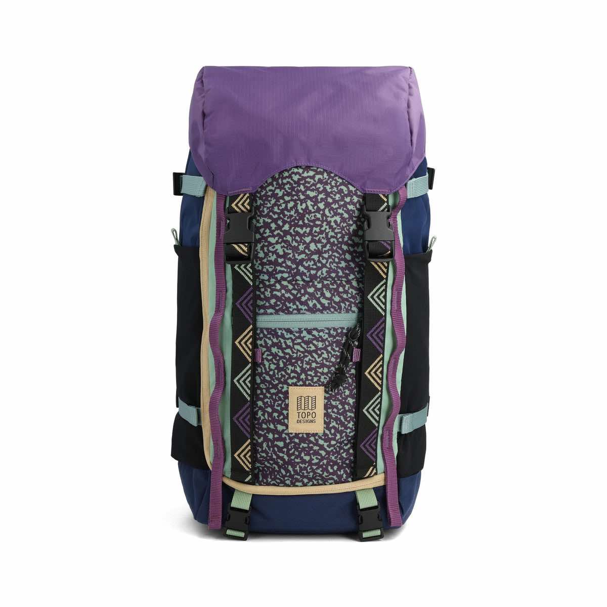 TOPO DESIGNS ROVER TRAIL PACK 22L - LOGANBERRY / CRACKLE