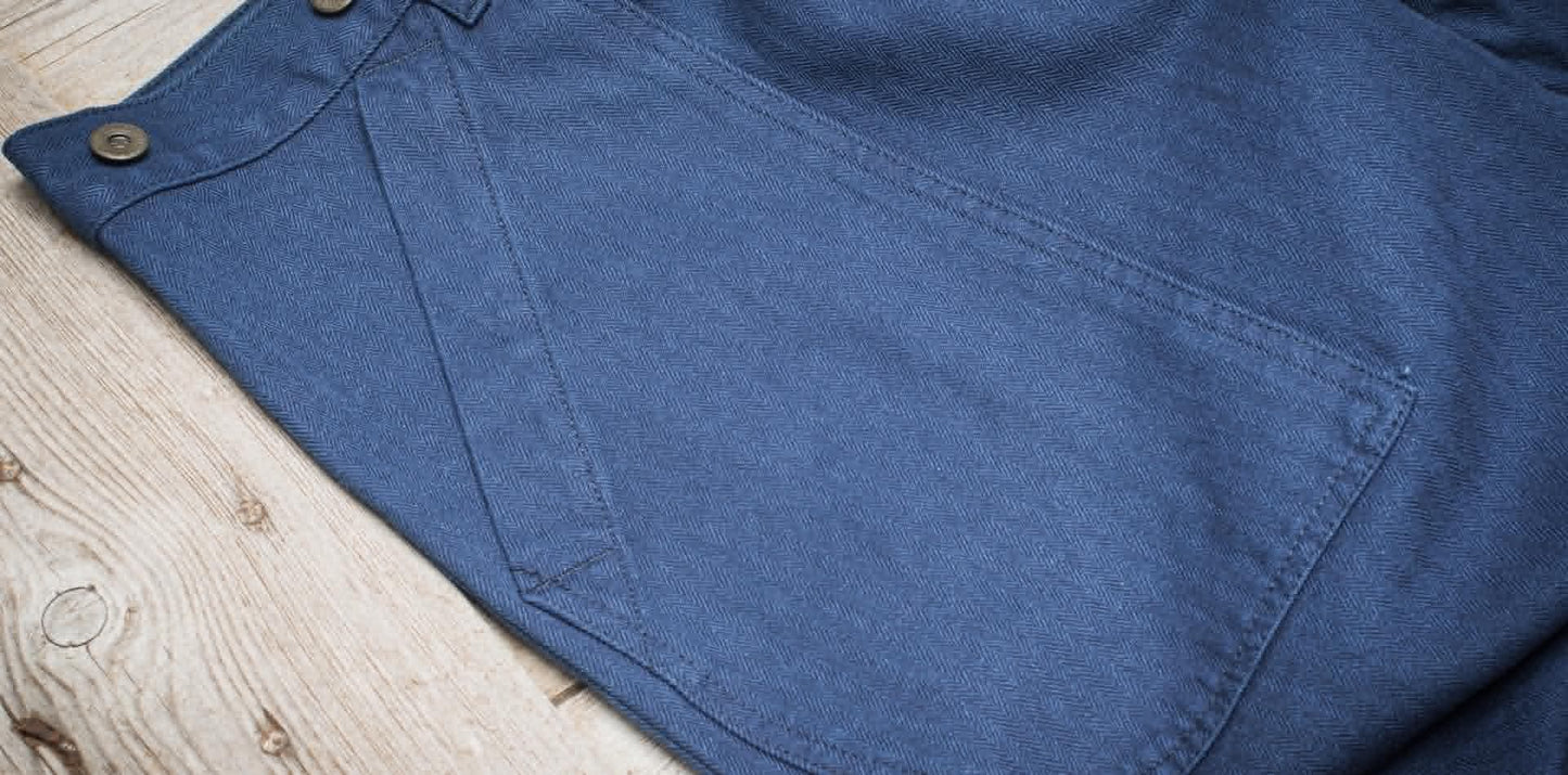 FLEURS DE BAGNE LE SHORT CARGO HBT METIS - INDIGO