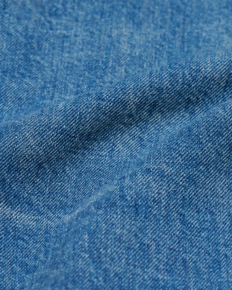 EDWIN JACKET TYPE II KAIHARA RAINBOW SELVEDGE 13,5 OZ DARK PURE INDIGO DENIM - BLUE / LIGHT USED