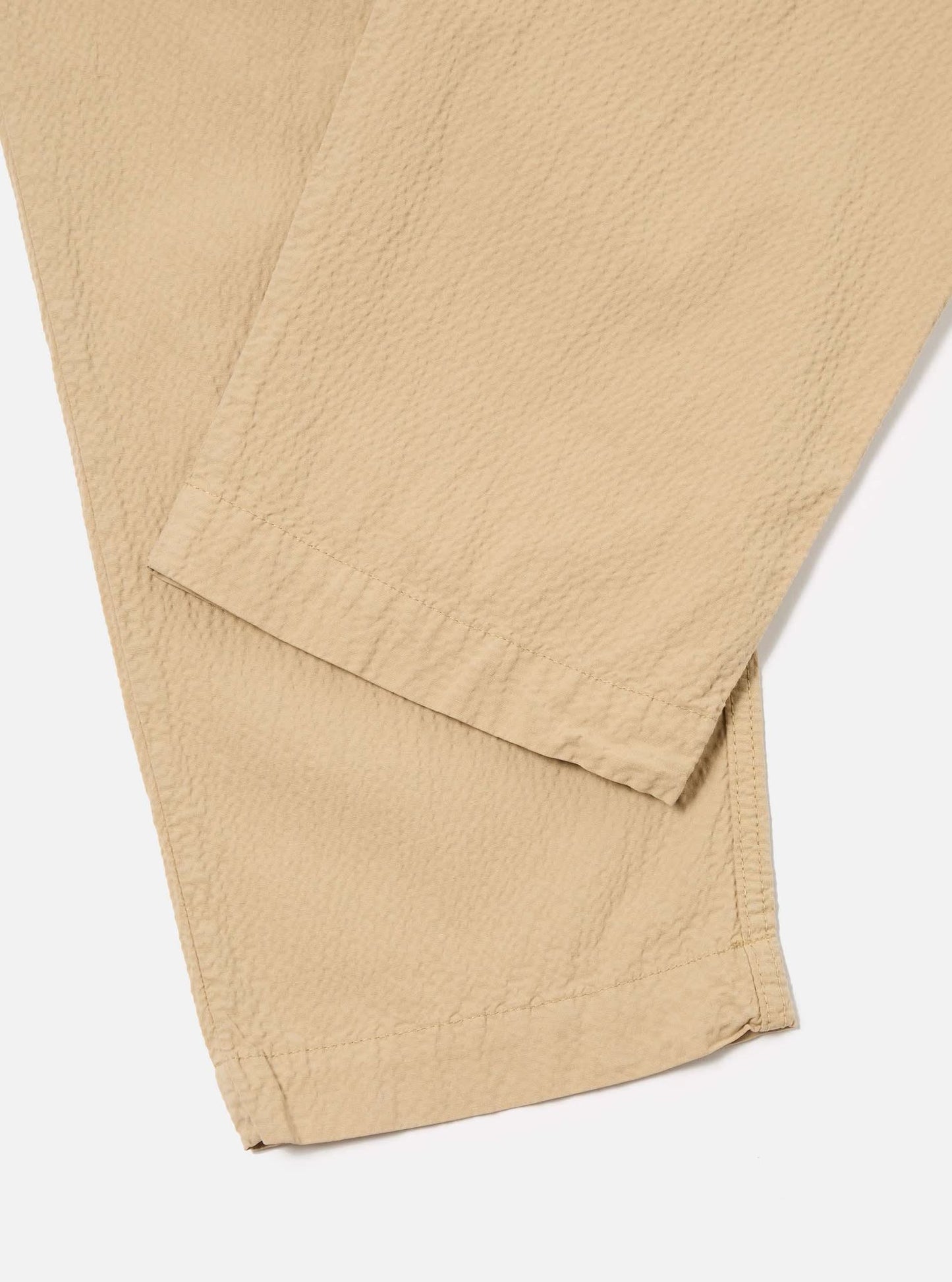 UNIVERSAL WORKS MILITARY CHINO SEERSUCKER II - SAND