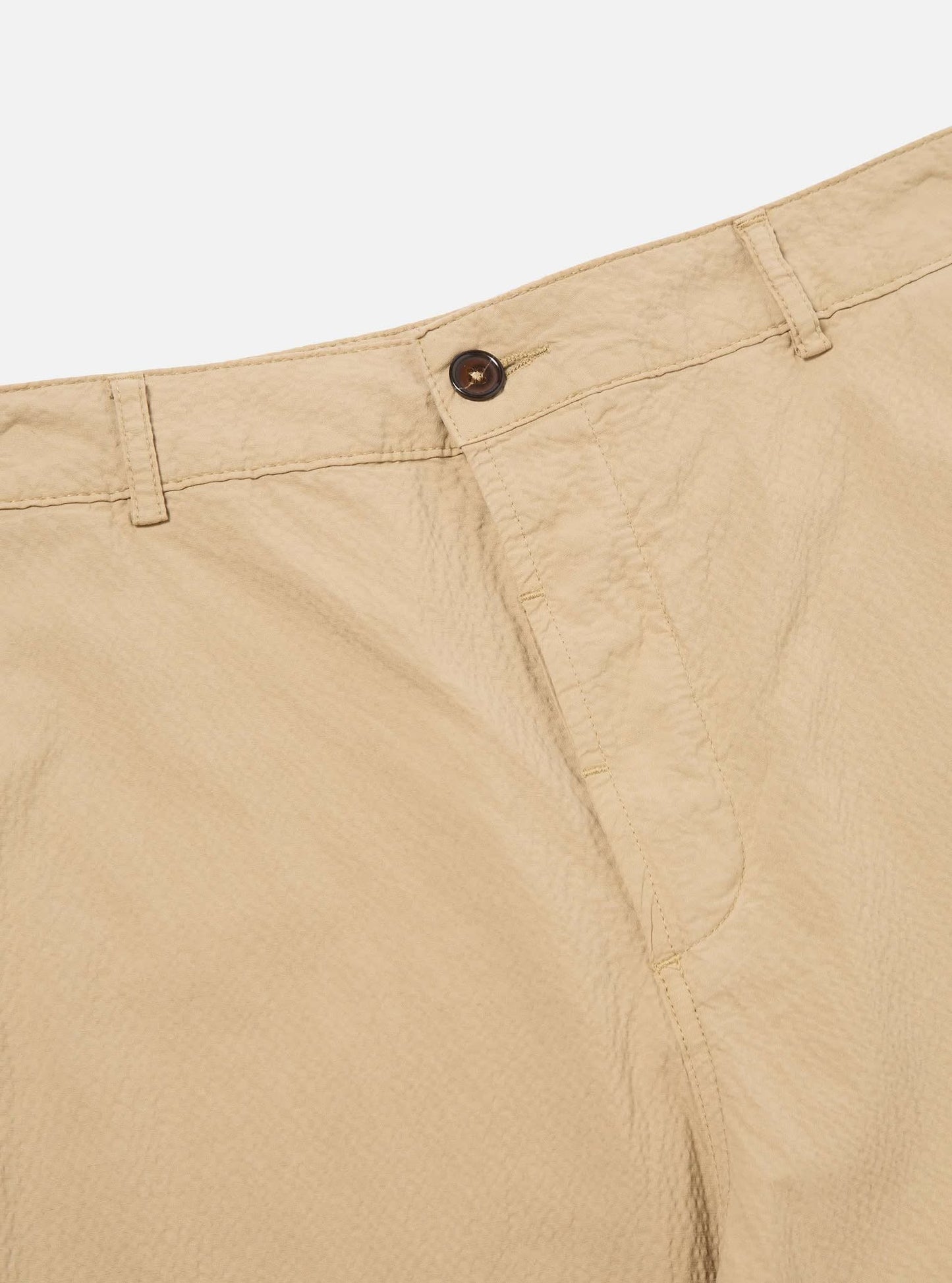UNIVERSAL WORKS MILITARY CHINO SEERSUCKER II - SAND