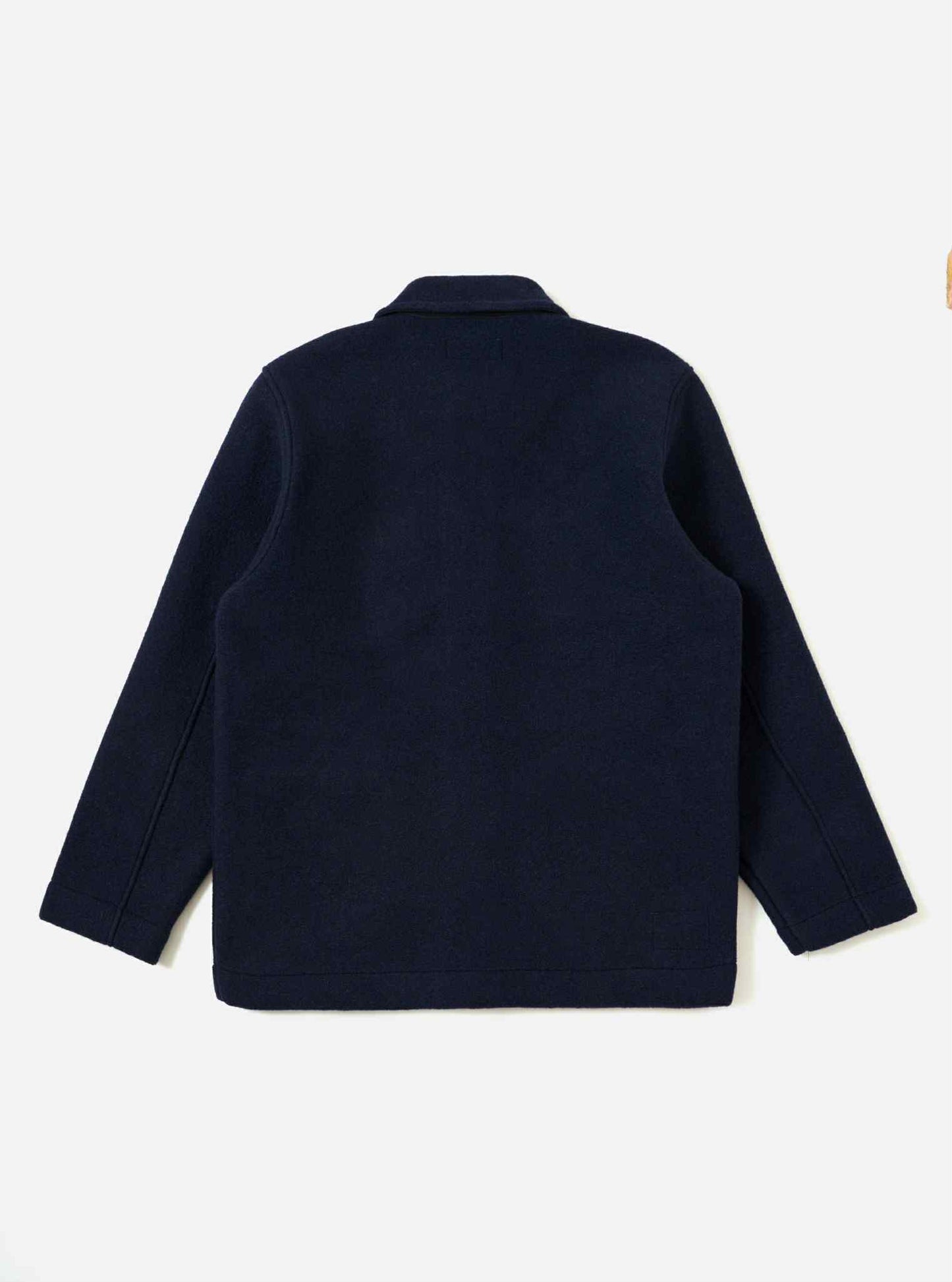 UNIVERSAL WORKS FIELD JACKET TECHNO MELTON - NAVY