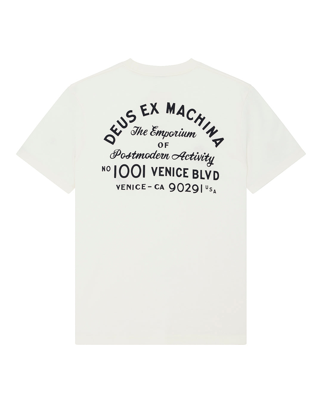 DEUS EX MACHINA EMPORIUM NINER TEE - VINTAGE WHITE