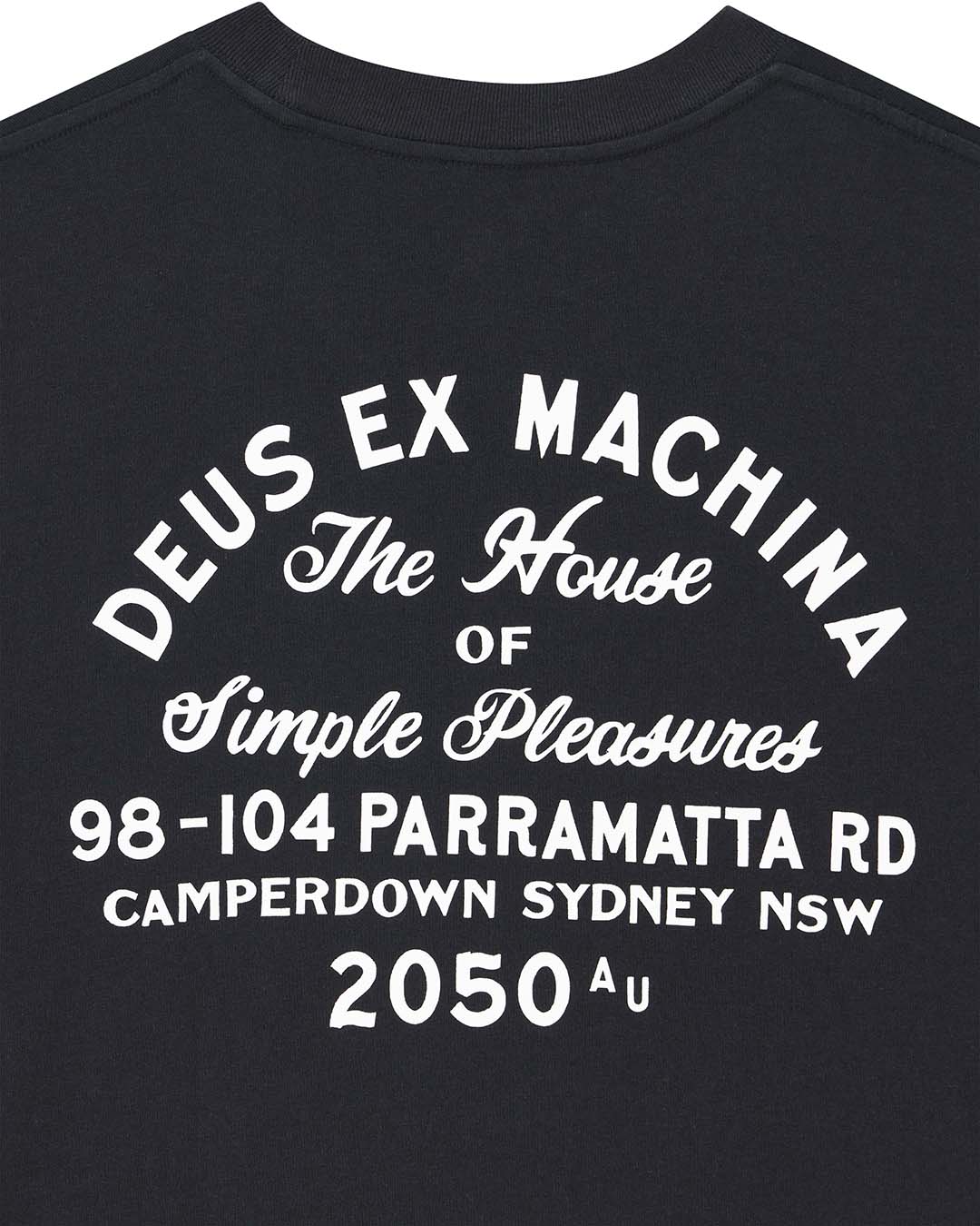 DEUS EX MACHINA DROVERS DOG TEE - BLACK