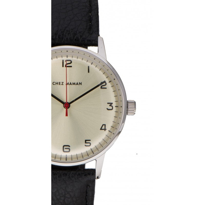 CHEZ MAMAN LA PRIMO CREAM - LEATHER BLACK