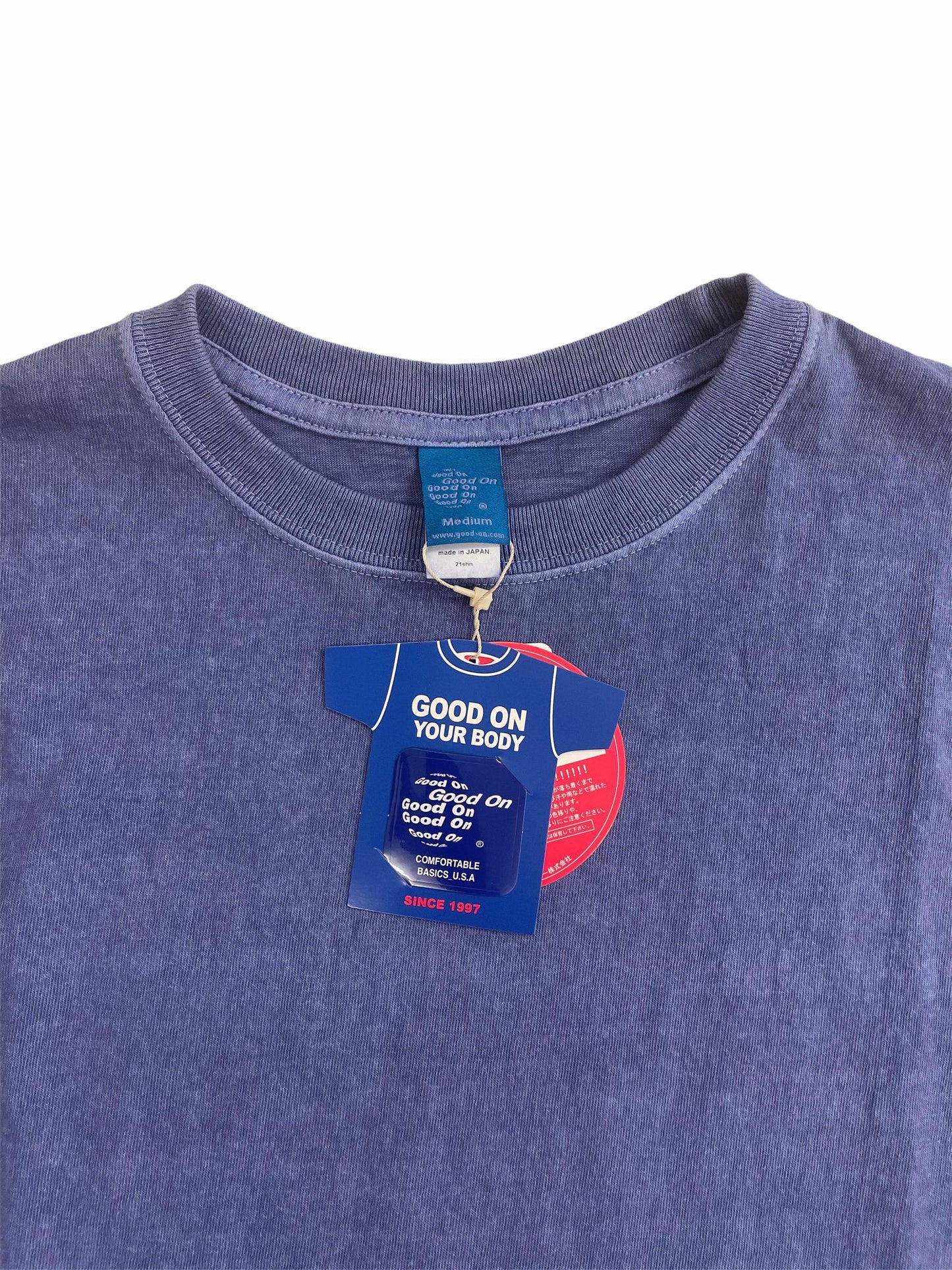 GOOD ON SHORT SLEEVE CREW TEE - P-PURPLE