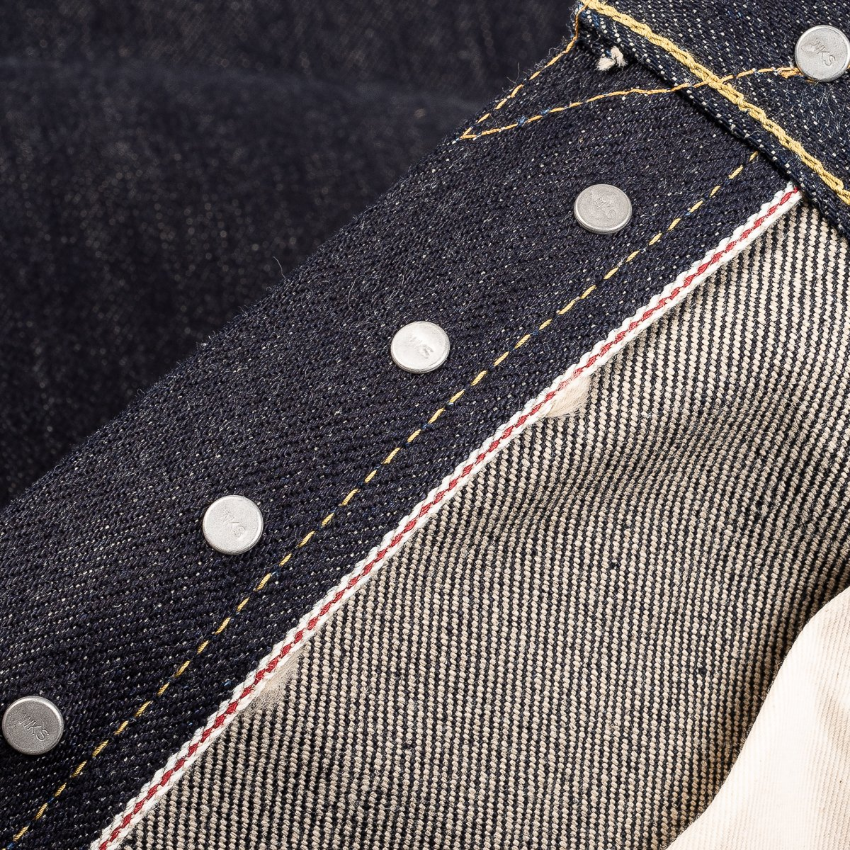 IRON HEART IH-888-XHS 25 OZ MEDIUM / HIGH RISE TAPERED CUT JEANS - INDIGO