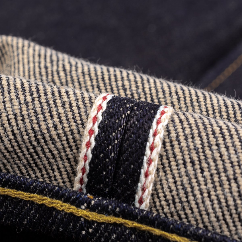 IRON HEART IH-888-XHS 25 OZ MEDIUM / HIGH RISE TAPERED CUT JEANS - INDIGO