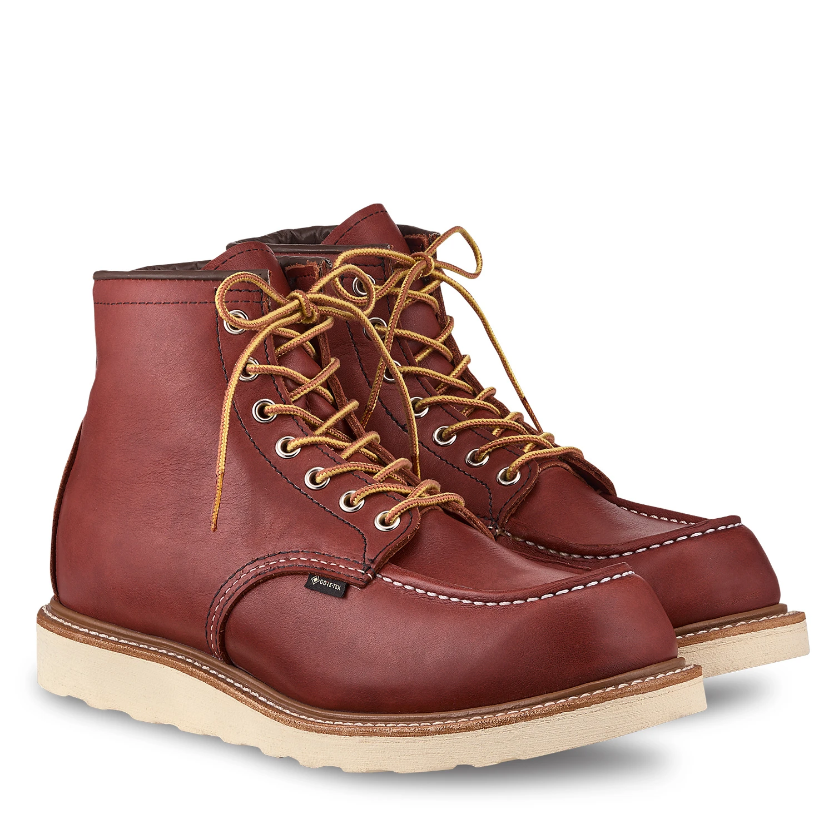 RED WING SHOES 6" GORE-TEX MOC TOE 8864 - RUSSET TAOS