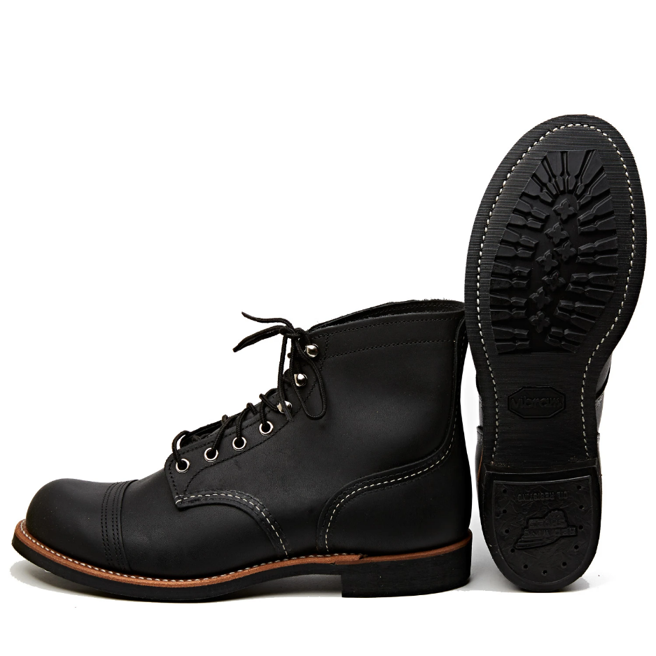 RED WING SHOES IRON RANGER 8084 - BLACK HARNESS