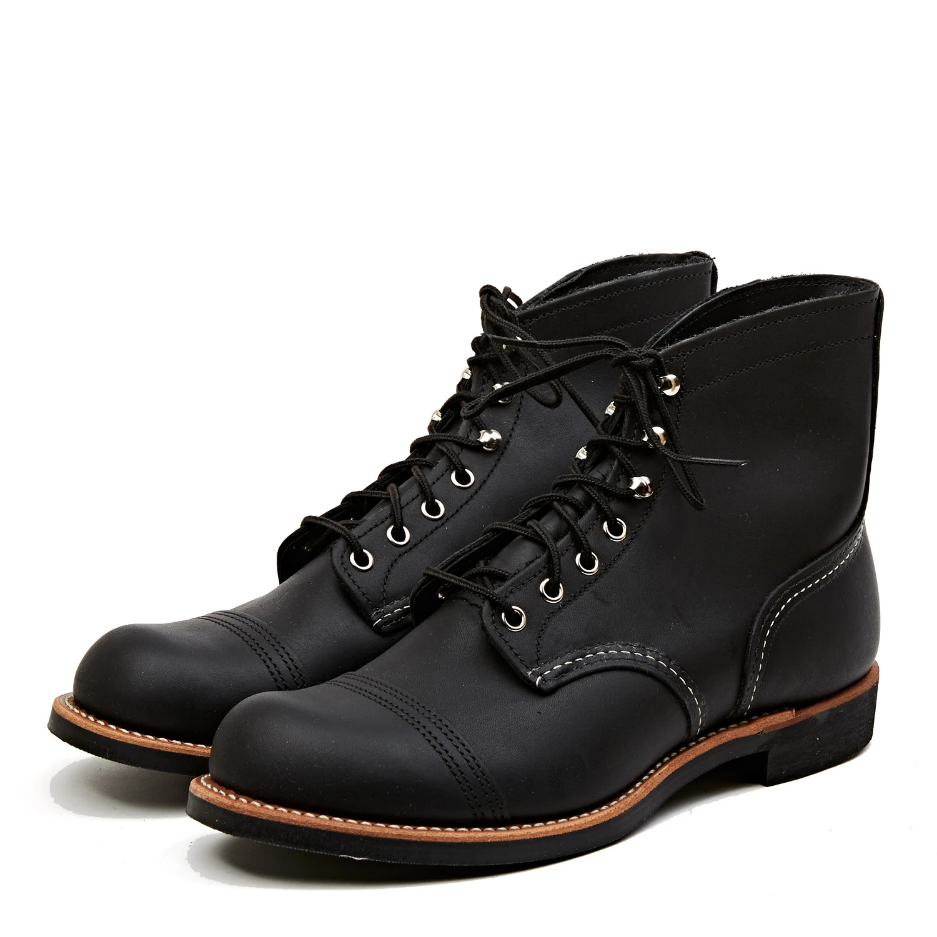 RED WING SHOES IRON RANGER 8084 - BLACK HARNESS