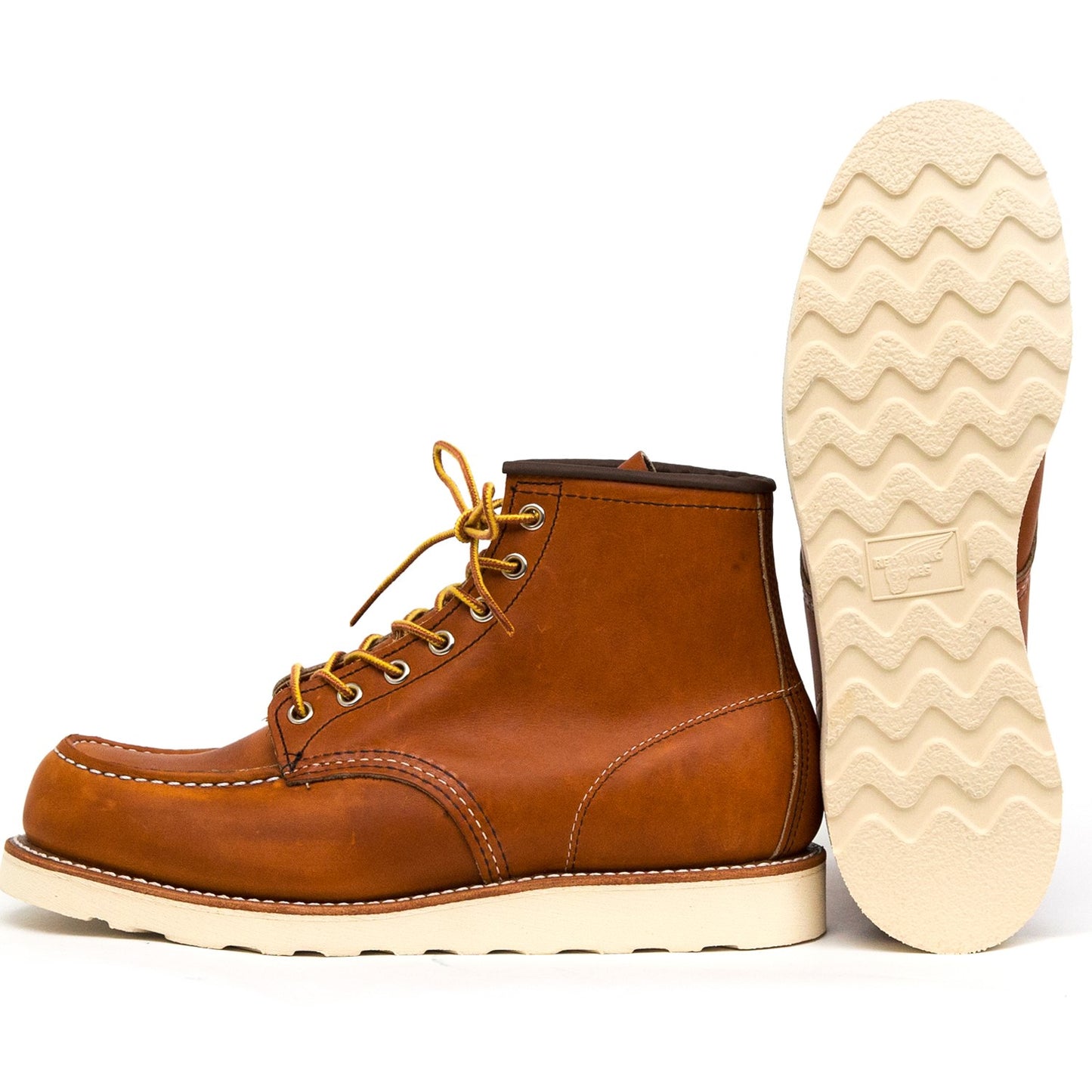 RED WING SHOES 6" CLASSIC MOC TOE 875 - ORO LEGACY