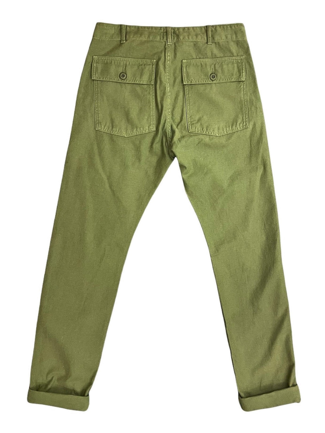 TELLASON FATIGUE PANT SATEEN - OLIVE
