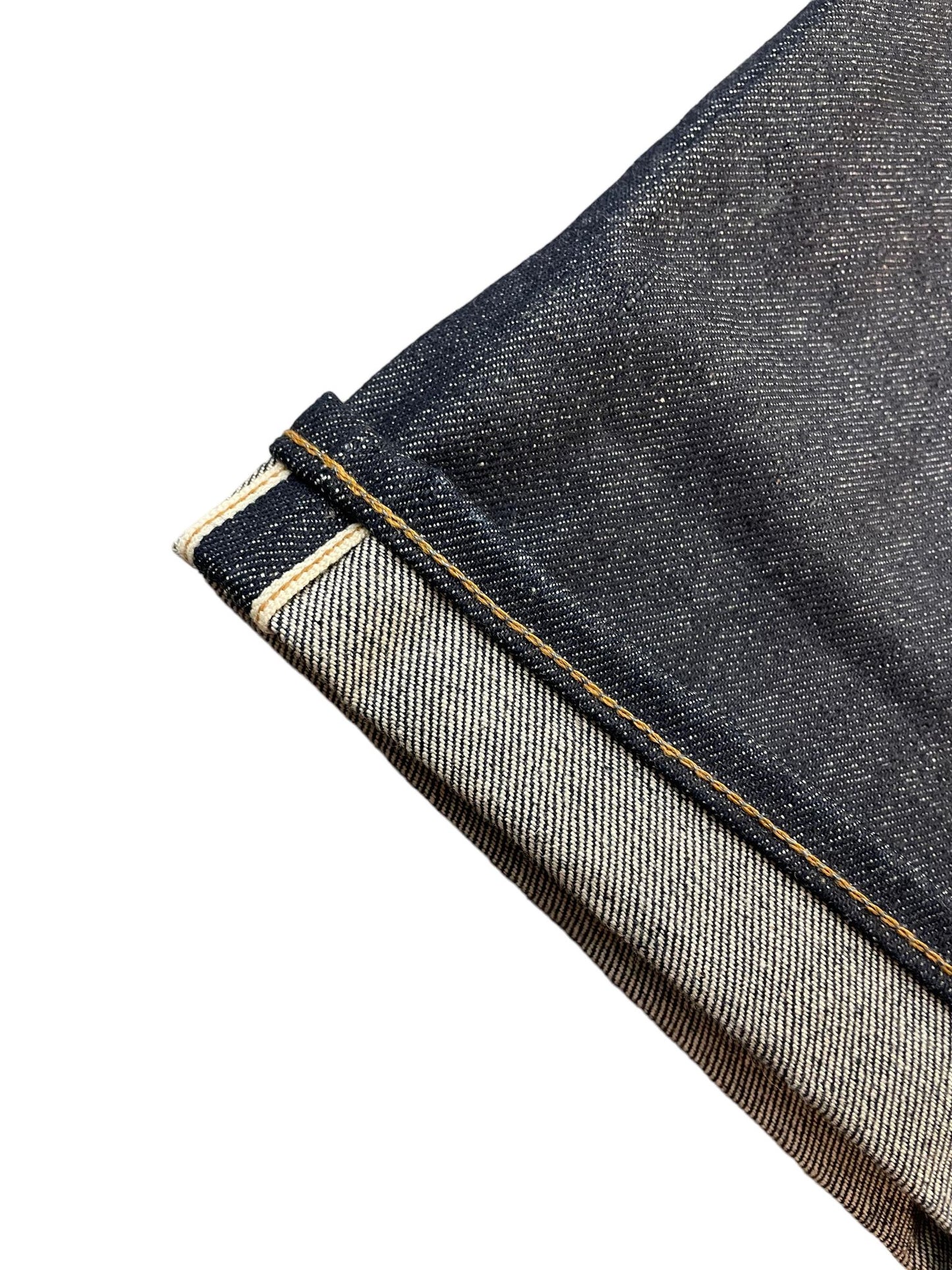 TELLASON JOHN GRAHAM MELLOR SLIM STRAIGHT SELVEDGE JEANS 16.5 OZ