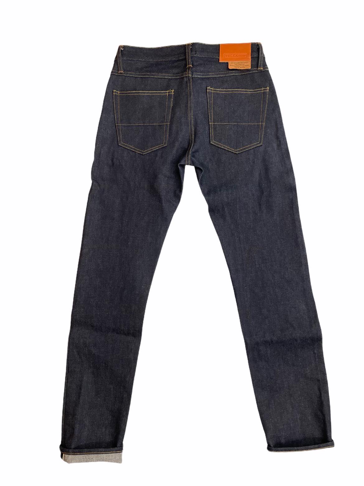 TELLASON LADBROKE GROVE SLIM TAPERED SELVEDGE JEANS 16.5 OZ