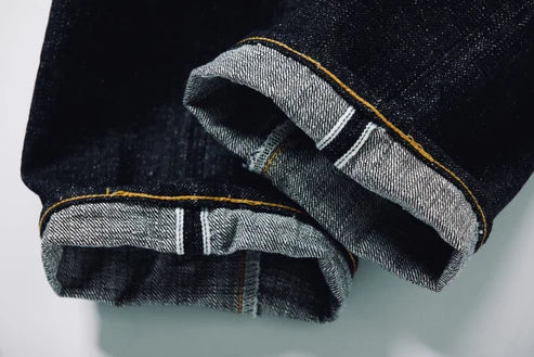 OMOTO DENIM 0411 STRAIGHT FIT 15.5 OZ SLUB-NEP - ONE WASH