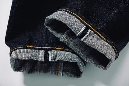 OMOTO DENIM 0411 STRAIGHT FIT 15.5 OZ SLUB-NEP - ONE WASH