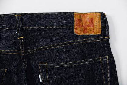 OMOTO DENIM 0411 STRAIGHT FIT 15.5 OZ SLUB-NEP - ONE WASH