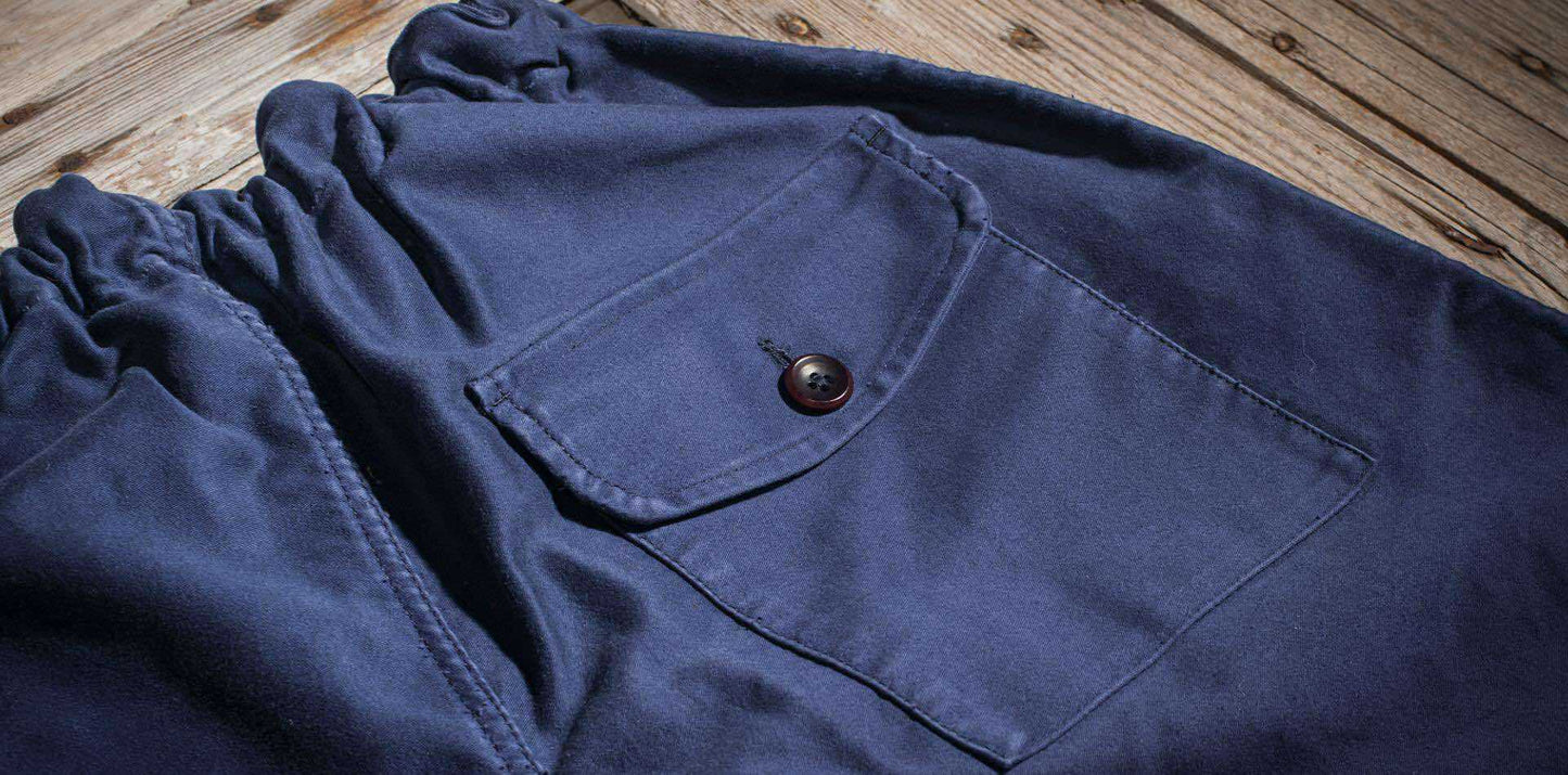 FLEURS DE BAGNE SUBMARINER EN MOLESKINE - STONED NAVY