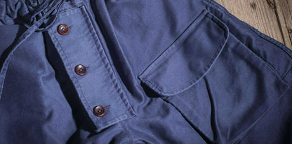 FLEURS DE BAGNE SUBMARINER EN MOLESKINE - STONED NAVY