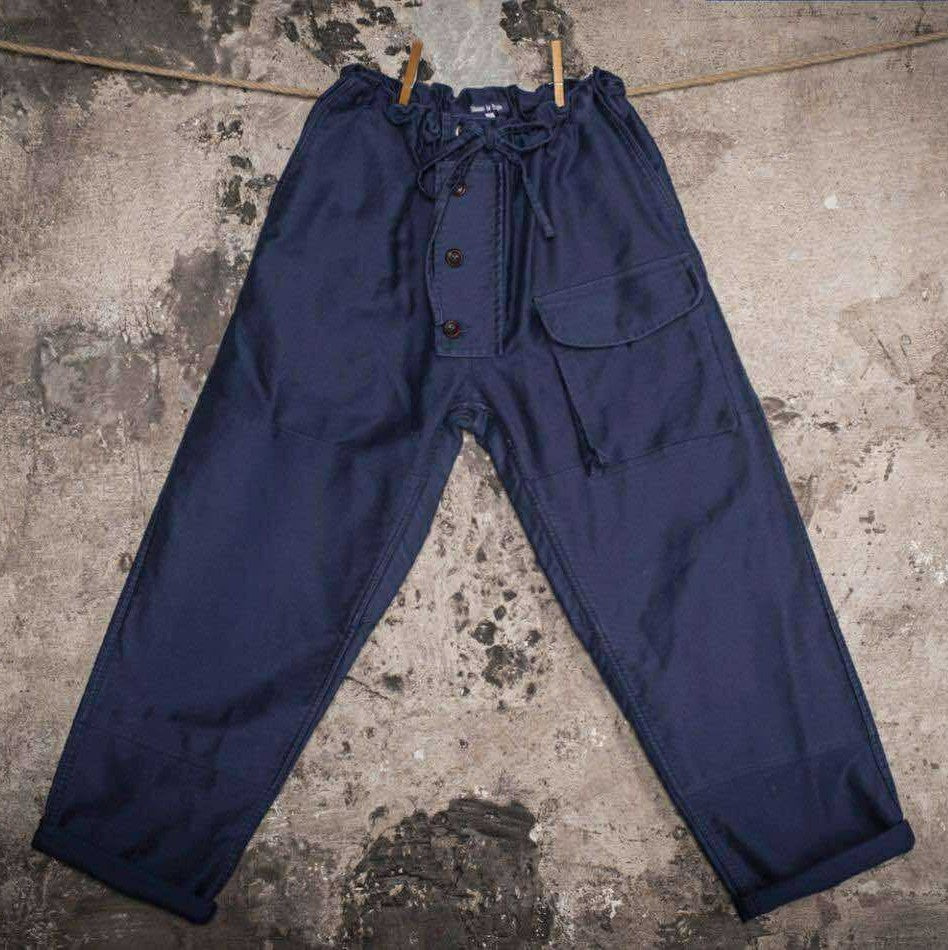 FLEURS DE BAGNE SUBMARINER EN MOLESKINE - STONED NAVY