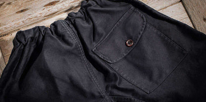 FLEURS DE BAGNE SUBMARINER EN MOLESKINE - STONED BLACK