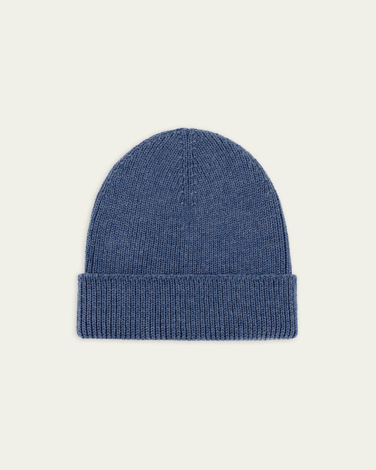 NITTO KNITWEAR BONNET ARA - BLUE JEAN