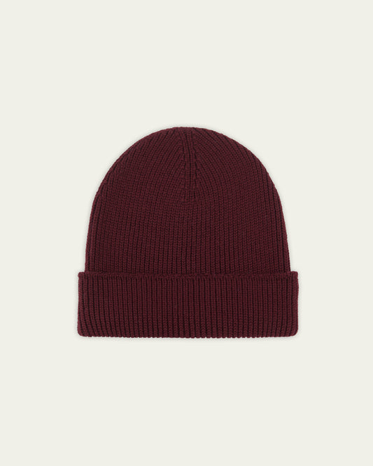 NITTO KNITWEAR BONNET ARA - BORDEAUX