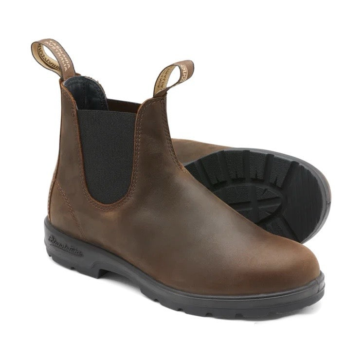 BLUNDSTONE CLASSIC CHELSEA BOOTS 1609 - ANTIC BROWN