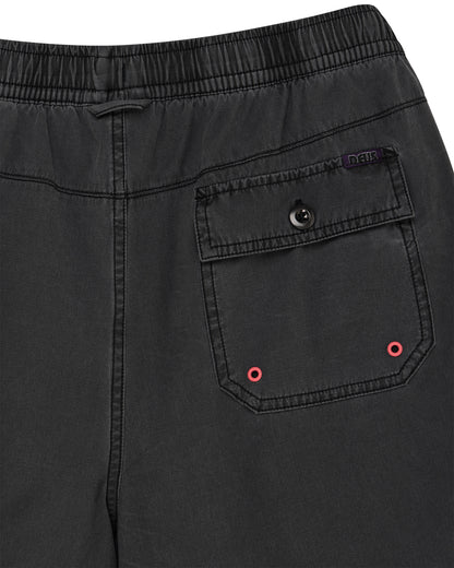 DEUS EX MACHINA SANDBAR GARMENT DYED MESH SHORT - ANTHRACITE