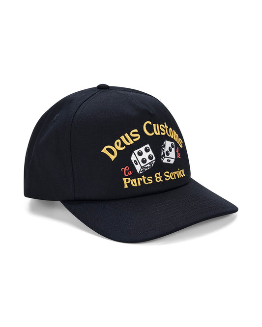 DEUS EX MACHINA KNUCKLEBONES CAP - BLACK