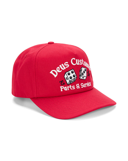 DEUS EX MACHINA KNUCKLEBONES CAP - RED