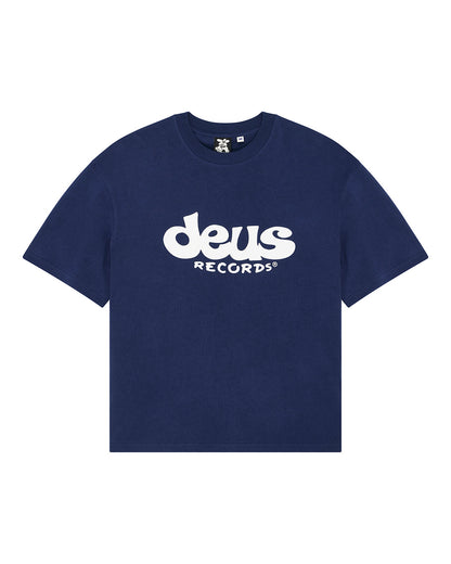 DEUS EX MACHINA SMILE TEE - NAVY